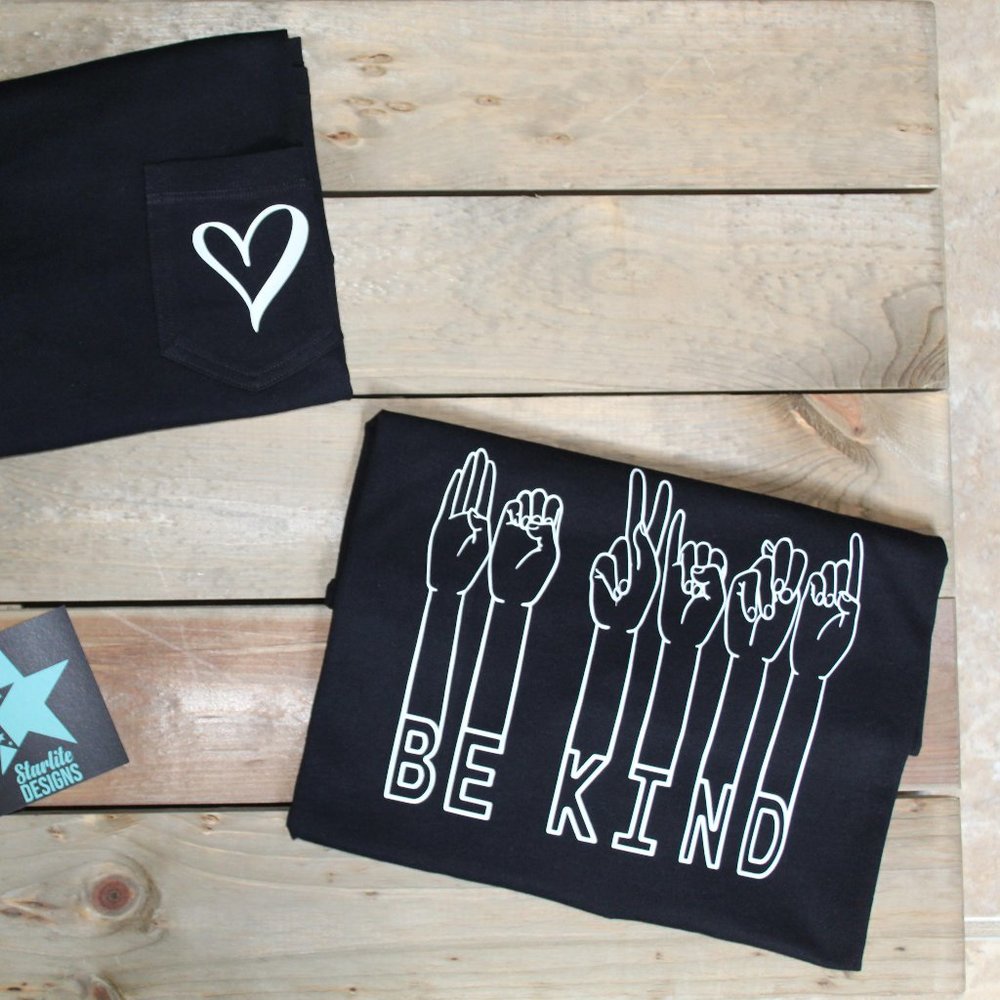 "Be Kind" ASL tee